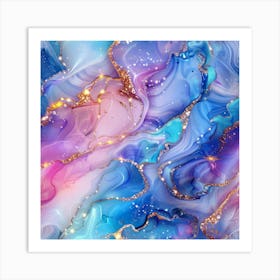 Opulent Swirl (10) Art Print