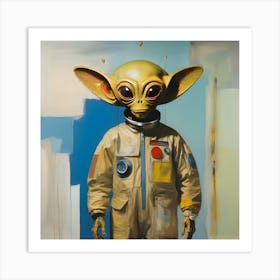 Yoda the Alien Art Print