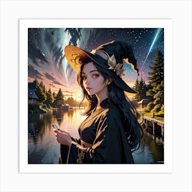Witches 3 Art Print
