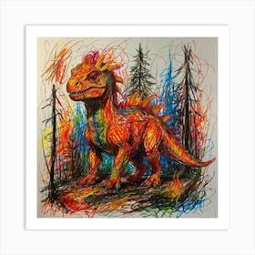 Tyrannosaurus 1 Art Print