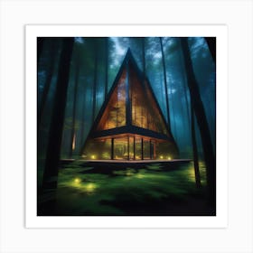 Mystical Forest Retreat 21 Art Print