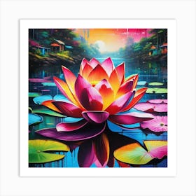 Lotus 13 Art Print