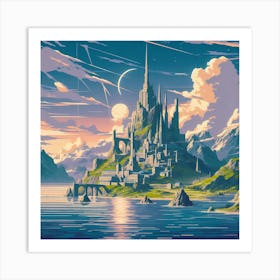 A Fantastical Land 21 Art Print