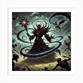 Overlord Tyrus Shadow Dominion Art Print