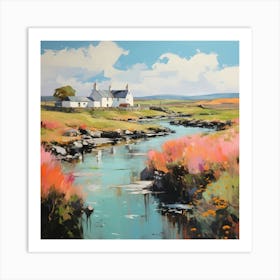 Scotland and Ireland Countryside Art Print