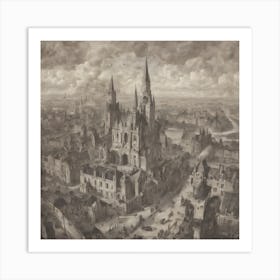 View Of London Art Print