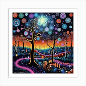 Aboriginal Art 3 Art Print