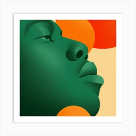 Portrait Of A Woman 48 Art Print