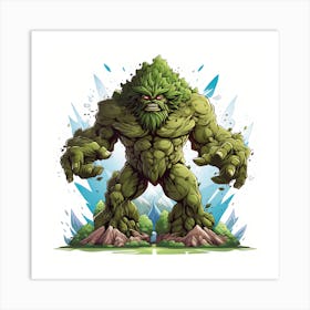 green beast Art Print