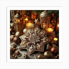 Christmas Decoration Art Print