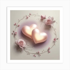 Love Square Art Print