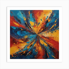 Abstract Painting 552 Art Print