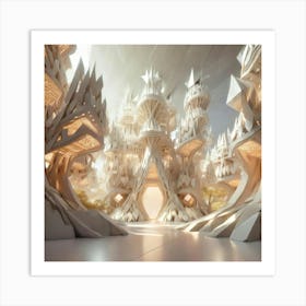 White castle Art Print