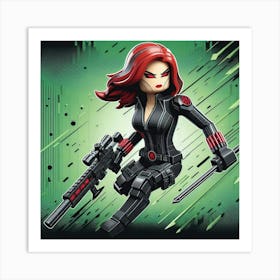 Black Widow 1 Art Print