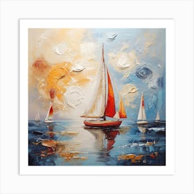 Sailboat 1 Art Print