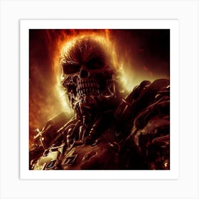 Ghost Rider Art Print