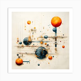 Planets - Solar System 5 Art Print