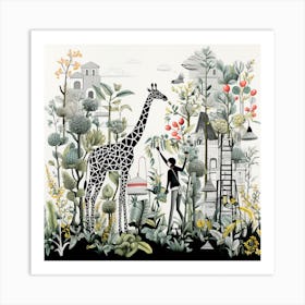 Giraffe 1 Art Print