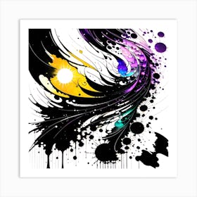 Abstract Painting 50 Art Print