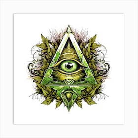 All Seeing Eye 4 Art Print