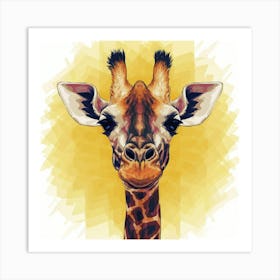 Giraffe 13 Art Print