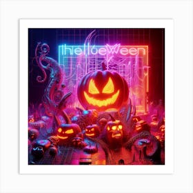 Halloween Art Print