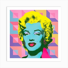 MARILYN P Art Print