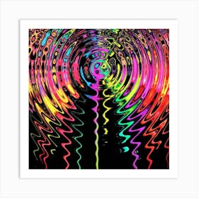 Psychedelic Swirl 2 Poster