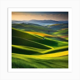 Tuscan Countryside 27 Art Print