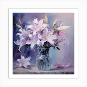 Whispers of Lilac Grace Art Print