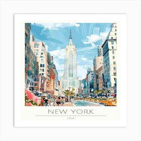 New York City 5 Art Print