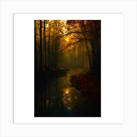 Autumn Forest 6 Art Print