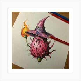 Witch Hat Art Print