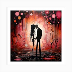 Lovers By Csaba Fikker 110 Art Print