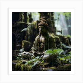 Buddha Series01 Csaba Fikker For Ai Art Depot 16 Art Print