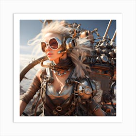 Aviatrix 3 Art Print