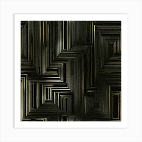 Black design maybe metal Art Print