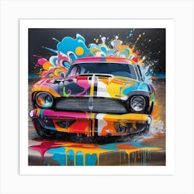 Ford Mustang 7 Art Print