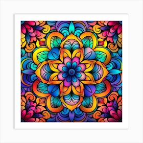 Mandala 9 Art Print