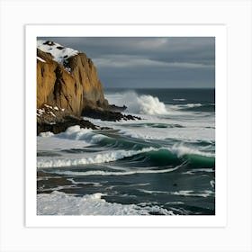 Icelandic Coast Art Print