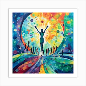 Dance Of Joy Art Print