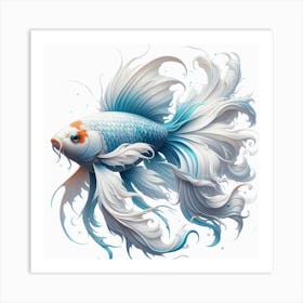Koi fish 3 Art Print