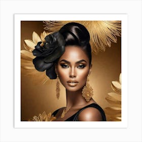 Black Beauty 1 Art Print