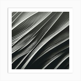 Organic Monochromatic_#7 Art Print