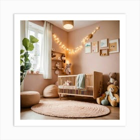 A Photo Of A Baby S Room 5 Art Print