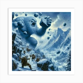 Ice Giant Art Print