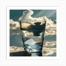 vaso cristal Art Print