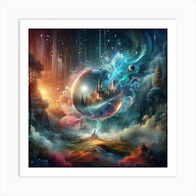 Dreamscape 25 Art Print