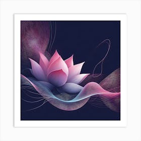 Lotus Flower 2 Art Print