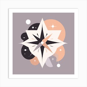 Compass Art Print